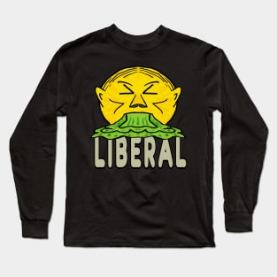 Anti Liberal Vomit Long Sleeve T-Shirt